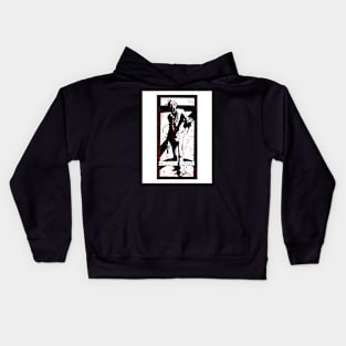 zombie mafia hitman Kids Hoodie